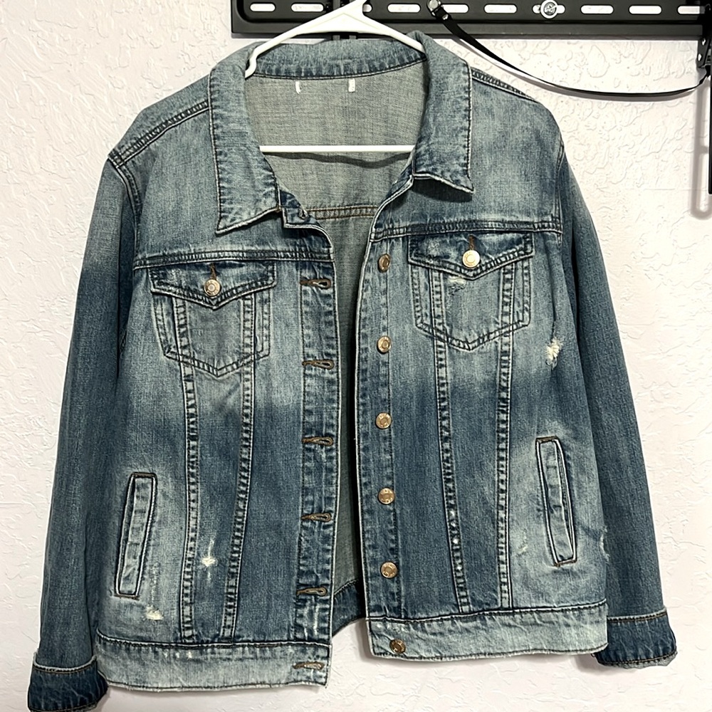 Long Sleeve Denim Jacket